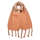 Schal Damen Braun 32x220 cm