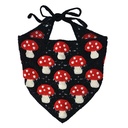 Kinderschal Schwarz 80 cm