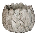 Pot de fleurs d'intérieur Gris Ø 19x16 cm