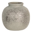 Vase Gris Ø 8x8 cm