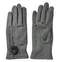 Gants d'hiver Gris 9x23 cm