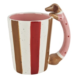 [6CEMU0247] Mug Red Pink 14x9x13 cm