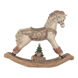 [5PR0240] Decoratie hobbelpaard 55x14x46 cm