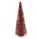 Dekoration Weihnachtsbaum Rosa Goldfarbig Ø 20x50 cm