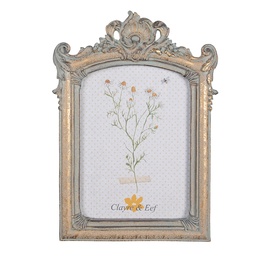 [2F1090] Bilderrahmen Grau 18x2x25 cm / 13x18 cm