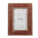 Cadre photo Marron Rouge 16x2x21 cm / 10x15 cm