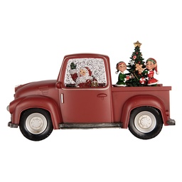 [6PR6205] Muziekdoos auto met LED 28x12x15 cm / 3xAA