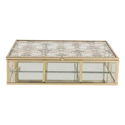 [6Y5952] Scatola Decorativa Trasparente 20x16x5 cm