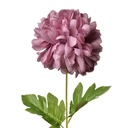 Artificial Flower Purple Green 15x15x80 cm
