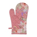Guanto Forno Rosa Beige 18x30 cm