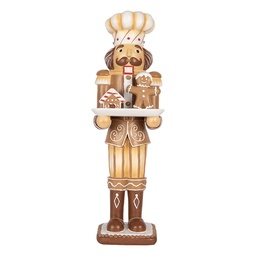 [6PR6252] Decoratie notenkraker 14x15x44 cm