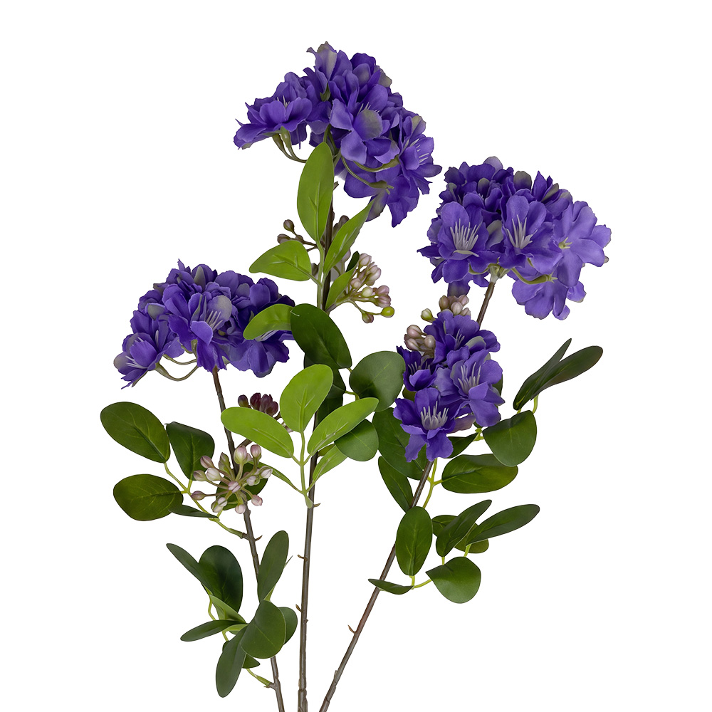 Clayre & Eef Fiore artificiale Viola Plastica