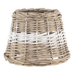 [6LAK0488] Lampshade Brown Ø 20x15 cm / E27