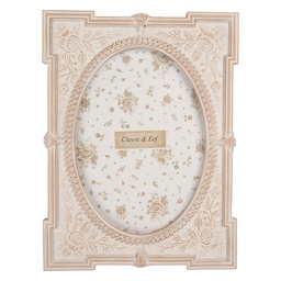 [2F1368M] Picture Frame Pink 17x2x23 cm / 13x18 cm