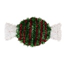Christmas Decoration Pendant Candy Green Red 33x2x16 cm