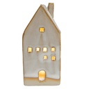 Décoration maison avec LED Beige 5x5x12 cm
