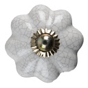 Poignée de porte Blanc Ø 4x4 cm / S4 cm