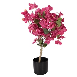 [5PL0228] Decorative Bougainvillea tree Pink Green 30x30x90 cm
