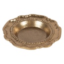 Dekoschale Goldfarbig Ø 12x2 cm