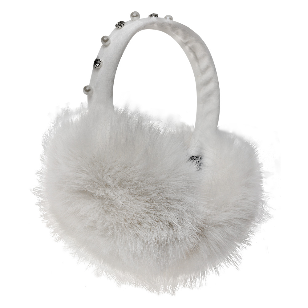Ear Muffs Kids White