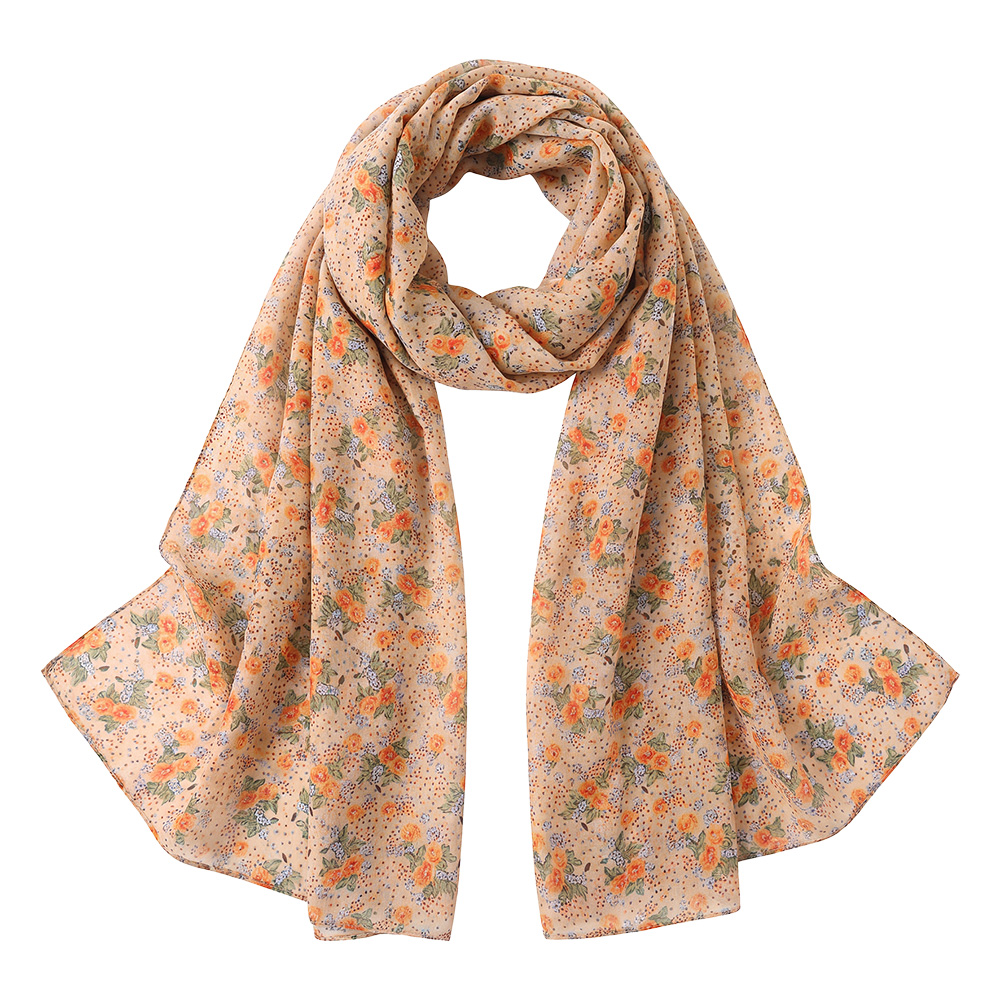 Clayre & Eef Winterschal Damen Beige Polyester
