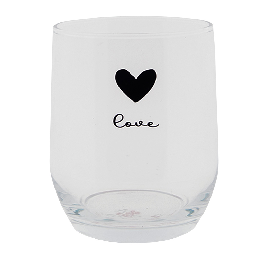 Wasserglas Transparent Ø 8x9 cm / 300 ml