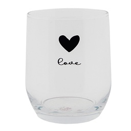[LBSGL0008] Verre d'eau Transparent Ø 8x9 cm / 300 ml