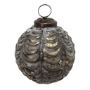 Christmas Bauble Copper, Brown Ø 5x5 cm