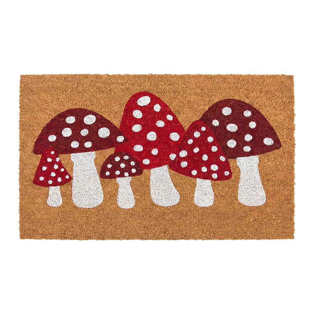 Türmatte Drinnen Braun Rot 75x45x1 cm