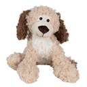 Peluche Decorativo Cane Beige Marrone 20x23x26 cm