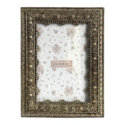 [2F1446] Picture Frame Gold 15x2x20 cm / 10x15 cm