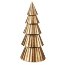 Christmas Decoration Christmas Tree Gold Ø 14x30 cm