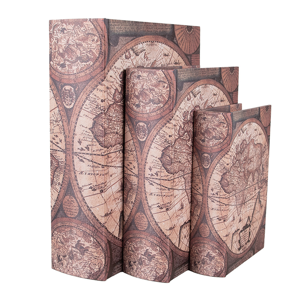 Opbergdoos (3) 27x22x7 / 22x17x6 / 17x12x4 cm