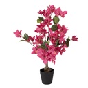 Décoration Arbre à Bougainvilliers Rose Vert 25x25x60 cm