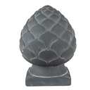 Statua Decorativa Pigna Grigio Ø 18x24 cm