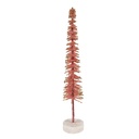Dekoration Weihnachtsbaum Rosa Goldfarbig Ø 5x25 cm