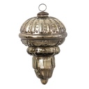 Palla di Natale XL Argento Ø 14x22 cm