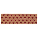 Paillasson intérieur Marron Rouge 75x22x2 cm