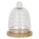 Glass Cloche Transparent Ø 15x20 cm