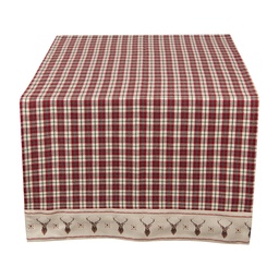 [COL64] Chemin de table Rouge 50x140 cm