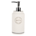 Soap Dispenser White Ø 8x21 cm / 475 ml