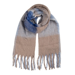 [JZSC0842] Schal Damen Blau 50x210 cm