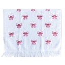 Guest Towel White Pink 40x66 cm