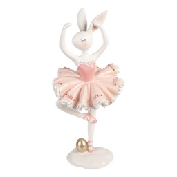 [6PR5945] Decoratie konijn 16x16x35 cm