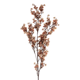 [5PL0200P] Fleur artificielle Rose Marron 10x8x104 cm