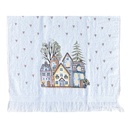 Guest Towel White Pink 40x66 cm