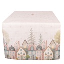 Chemin de table Beige Rose 50x140 cm