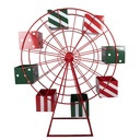 Decorazione Ruota panoramica Rosso Verde 137x50x160 cm