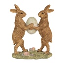 Decorazione Coniglio Maronne 11x5x13 cm