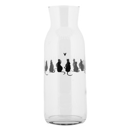 [PWSGL0001] Karaffe Transparent Ø 9x25 cm / 1000 ml